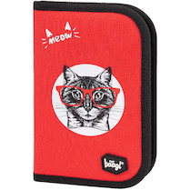Penál jednopatrový prázdný Baagl Kočka