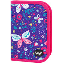 Penál jednopatrový prázdný Baagl Motýl