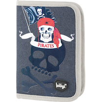Penál jednopatrový prázdný Baagl Piráti