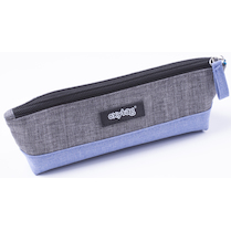 Penál pouzdro etue OXYBAG lodička šedo-fialová