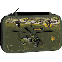 Penál třípatrový prázdný Army