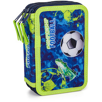 Penál třípatrový prázdný Oxy Fotbal