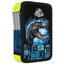 Penál třípatrový prázdný Jurský svět 2020