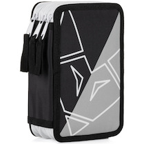 Penál třípatrový prázdný Oxy Fox Grey