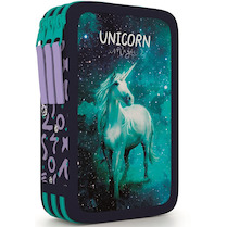 Penál třípatrový prázdný Unicorn Magic 2020