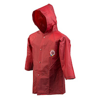 Pláštěnka dětská červená Sparta vel. 100