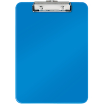Podložka na psaní s klipem WOW metalická modrá