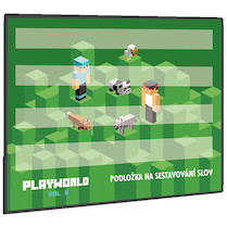 Podložka na sestavování slov Playworld