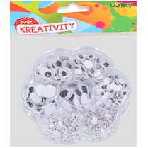 Pohyblivé oči samolepící box 