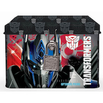 Pokladnička plechová Transformers
