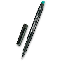 Popisovač Faber-Castell F černý