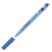 Popisovač Lumocolor 305 stíratelný modrý 0,6 mm