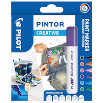 Popisovač Pilot Pintor M sada 6ks Creativ
