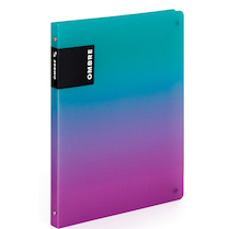 Pořadač čtyřkroužkový PP OMBRE růžový