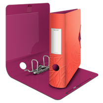 Pořadač pákový 8,2cm mobilní Urban Chic červený