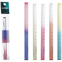 Pravítko 15cm 3D hranol mix