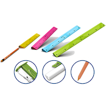 Pravítko 4v1 multifunkční 30cm Y-plus+