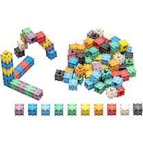 Propletené kostky v 10 barvách 100 ks