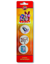 Pryž obyčejná měkká Krtek 3ks