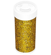 Pudr glitterový zlatý 20g