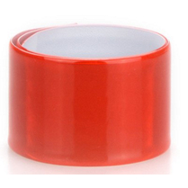 Reflexní náramek 34 cm červený