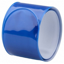 Reflexní náramek 34 cm modrý