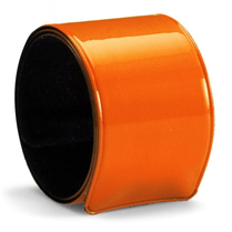 Reflexní náramek 34 cm oranžový