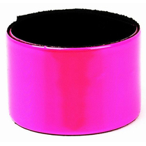 Reflexní náramek 34 cm růžový
