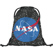 Sáček na cvičky NASA černý