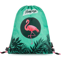 Sáček na cvičky Plameňák