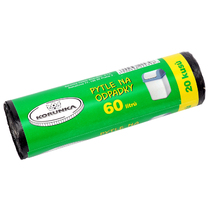 Sáčky na odpadky 60l 9 mic 20ks