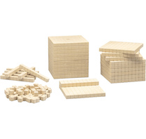 Sada desítek Dienes v přírodních barvách 121ks