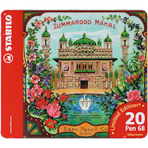 Sada Pen 68 Stabilo Zummarood Mahal 20 barev