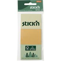 Samolepicí bloček FSC 38x51 mm 3x100ks pastelový mix