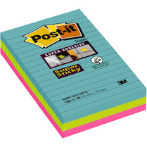 Samolepicí bloky linkované 101x152mm 3x90ks