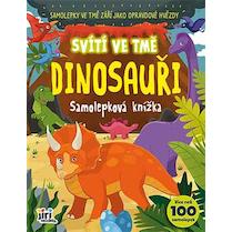 Samolepicí knížka svítící Dinosauři