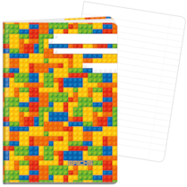 Sešit A4 Bricks linkovaný 444 40 listů