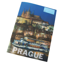 Sešit A4 čistý 440 40 listů 3D Praha