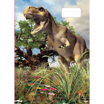 Sešit A5 linka 544 40 listů 3D Dinosauři