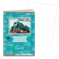 Sešit A5 Lokomotiva linkovaný 544 40 listů