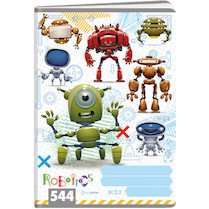 Sešit A5 Robotics linkovaný 544 40 listů