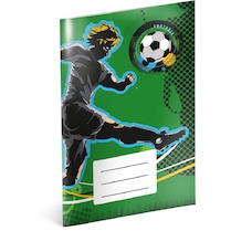 Sešit A6 Fotbal linkovaný 624 20 listů