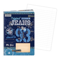 Sešit A6 Jeans linkovaný 644 40 listů