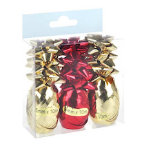 Sada vázací stuha 3ks + rozeta 9ks