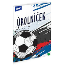 Školní deníček A5 úkolníček Fotbal