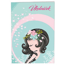 Školní deníček A6 úkolníček Cute girl