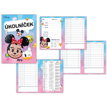Školní deníček A6 úkolníček Disney Emoji