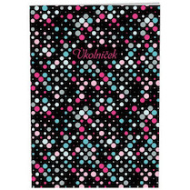 Školní deníček A6 úkolníček Dots