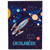 Školní deníček A6 úkolníček Infinite Space