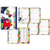 Školní deníček A6 úkolníček Mickey